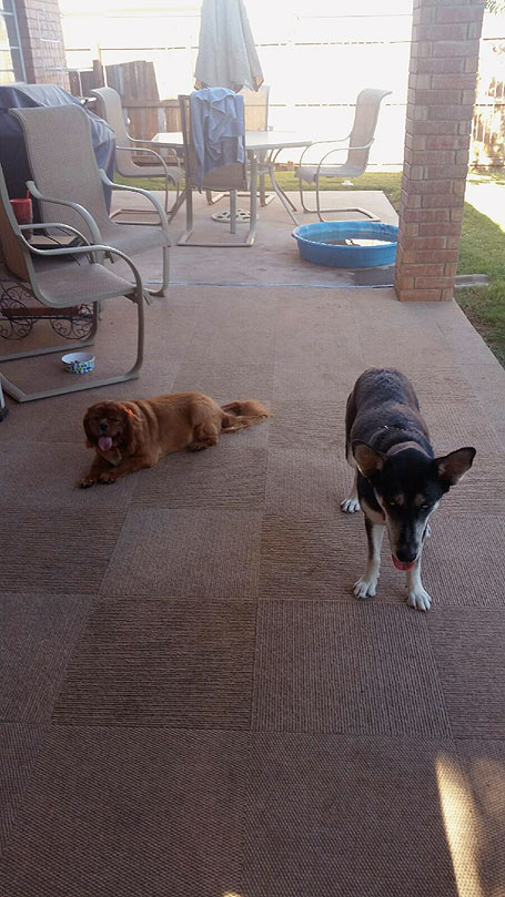 patio carpet tile